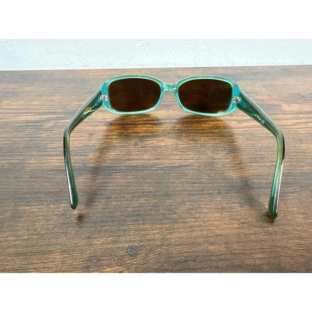 Kate Spade Paxton/N/S Tortoise Teal Rectangular Sunglasses Frames 53-16 130